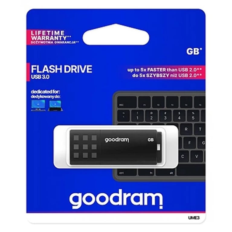 USB флеш накопичувач Goodram 16GB UME3 Black USB 3.0 (UME3-0160K0R11) - фото 4