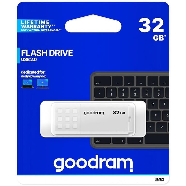 USB флеш накопичувач Goodram 32GB UME2 White USB 2.0 (UME2-0320W0R11) - фото 4