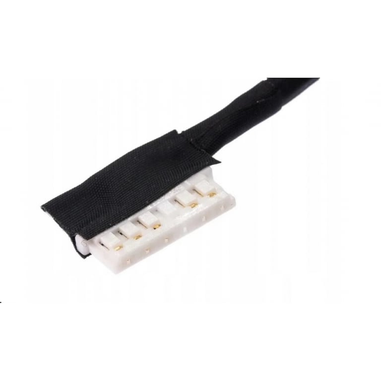 Роз'єм живлення ноутбука з кабелем Dell PJ935 (4.5mm x 3.0mm + center pin), 6(5)-pin, 17 см (A49092) - фото 3