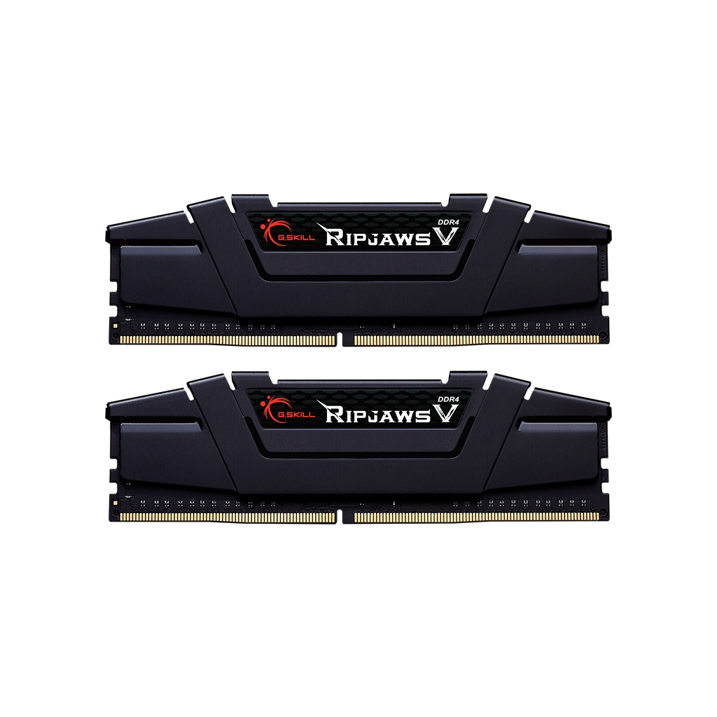 Модуль пам'яті для комп'ютера DDR4 32GB (2x16GB) 3600 MHz Ripjaws V G.Skill (F4-3600C16D-32GVKC) - фото 1 Модуль пам'яті для комп'ютера DDR4 32GB (2x16GB) 3600 MHz Ripjaws V G.Skill (F4-3600C16D-32GVKC) - фото 1
