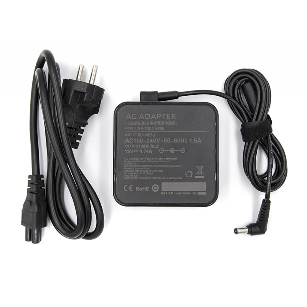 Блок живлення до ноутбуку PowerPlant ASUS 220V, 19V 90W 4.74A (5.5*2.5) wall mount (WM-AS90F5525) - фото 1 Блок живлення до ноутбуку PowerPlant ASUS 220V, 19V 90W 4.74A (5.5*2.5) wall mount (WM-AS90F5525) - фото 1