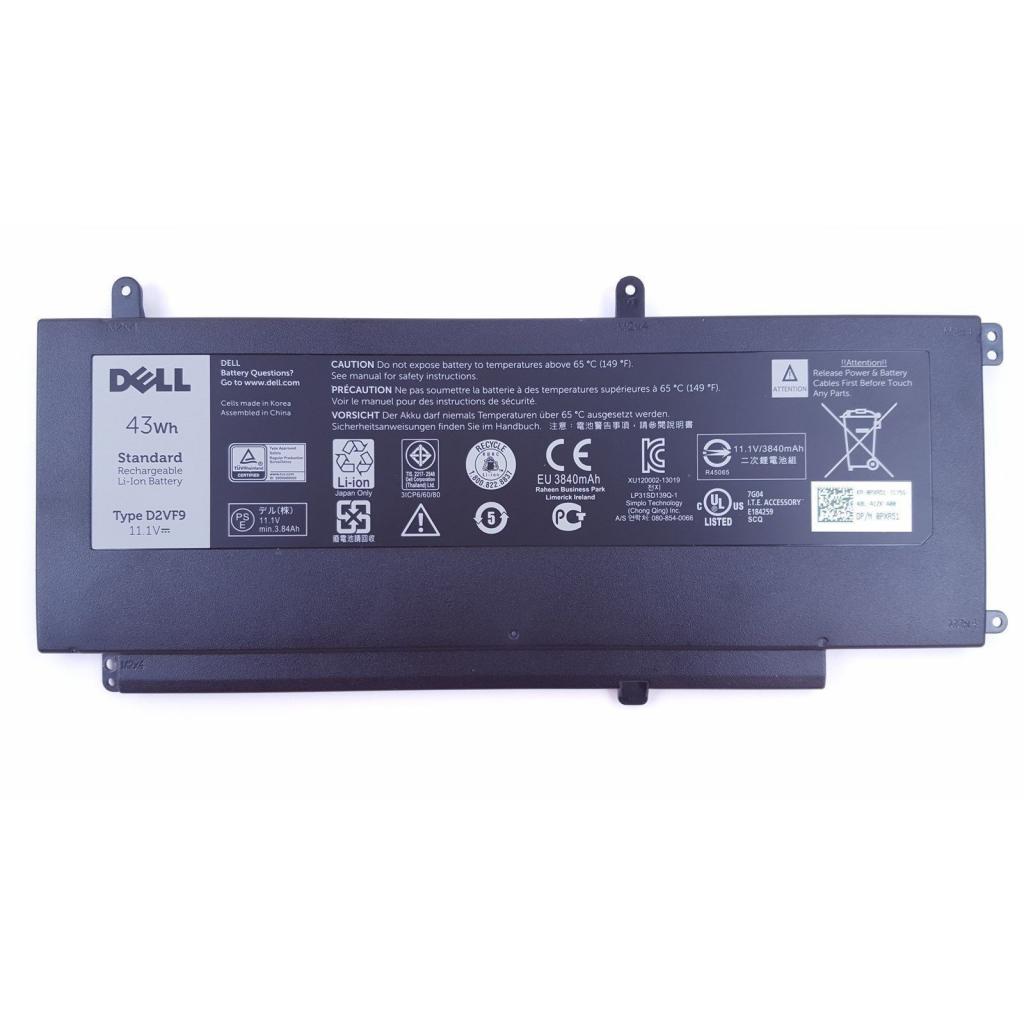 Акумулятор до ноутбука Dell Inspiron 15-7547 D2VF9, 43Wh (3840mAh), 3cell, 11.1V, Li-ion (A47199) - фото 3 Акумулятор до ноутбука Dell Inspiron 15-7547 D2VF9, 43Wh (3840mAh), 3cell, 11.1V, Li-ion (A47199) - фото 3
