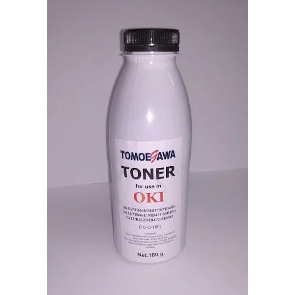 Тонер OKI B430/MB460/MB470/MB480; B431/MB461, 180г Tomoegawa (TG-O-180) Тонер OKI B430/MB460/MB470/MB480; B431/MB461, 180г Tomoegawa (TG-O-180)