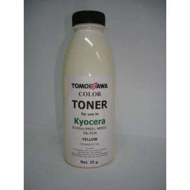 Тонер KYOCERA TK-5230 (35г) Yellow Tomoegawa (TG-KM5521Y-35) - фото 1
