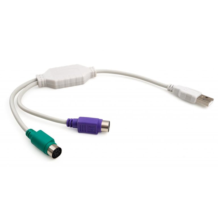 Кабель для передачі даних USB to PS/2 Vinga (VCPUSB2PS2) - фото 1