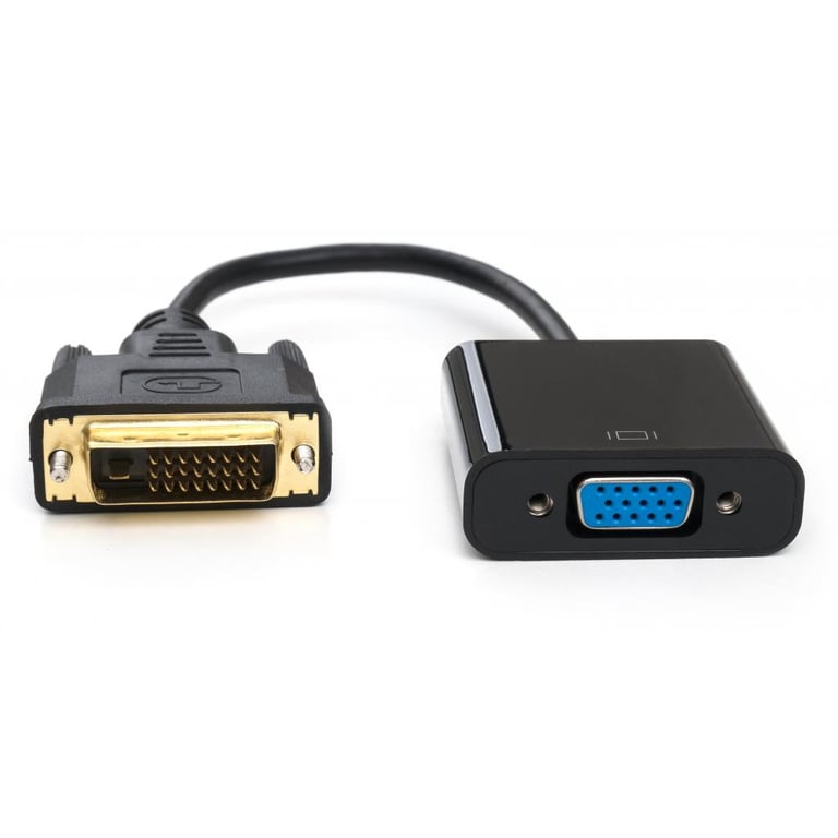 Перехідник DVI 24+1 M to VGA F 1080p Vinga (VCPDVI241VGA) - фото 2