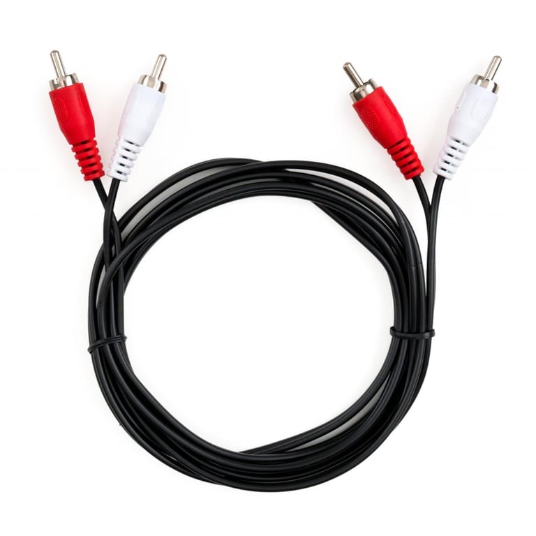 Кабель мультимедійний 2xRCA M to 2xRCA M 1.8m Vinga (VCP2RCA1.8) - фото 2