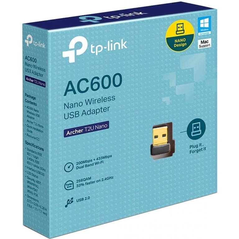Мережева карта Wi-Fi TP-Link ARCHER-T2U-NANO - фото 2