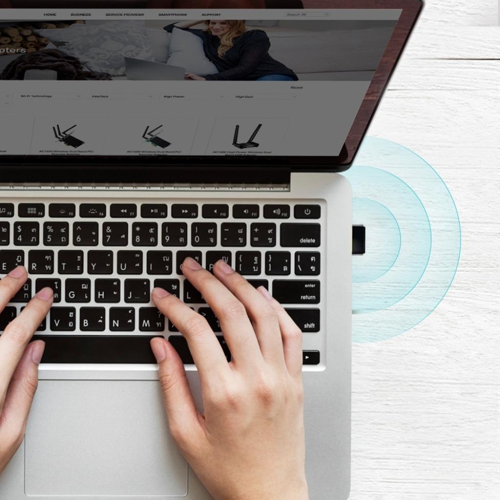 Мережева карта Wi-Fi TP-Link ARCHER-T2U-NANO - фото 6 Мережева карта Wi-Fi TP-Link ARCHER-T2U-NANO - фото 6