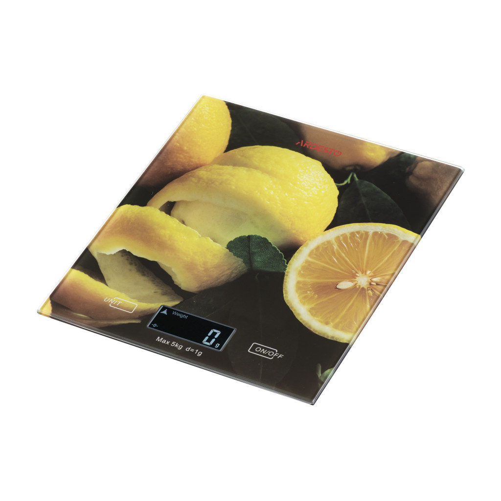 Ваги кухонні Ardesto SCK-893LEMON - фото 6 Ваги кухонні Ardesto SCK-893LEMON - фото 6
