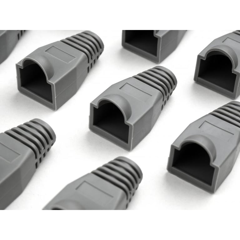 Ковпачок конектора Vinga RJ45 grey (VCPSLGR) - фото 3