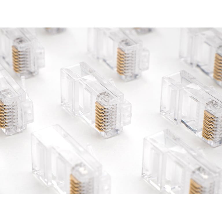 Конектор Vinga RJ-45 UTP 100 шт. (VCPCON8P8CUTP) - фото 3