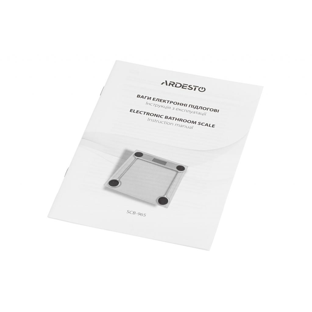 Ваги підлогові Ardesto SCB-965LEAVES - фото 5 Ваги підлогові Ardesto SCB-965LEAVES - фото 5