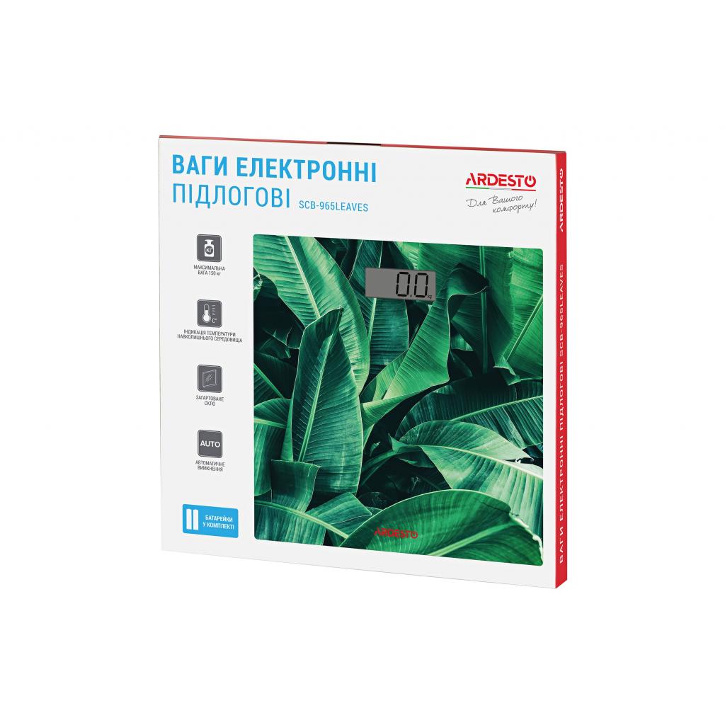 Ваги підлогові Ardesto SCB-965LEAVES - фото 6 Ваги підлогові Ardesto SCB-965LEAVES - фото 6