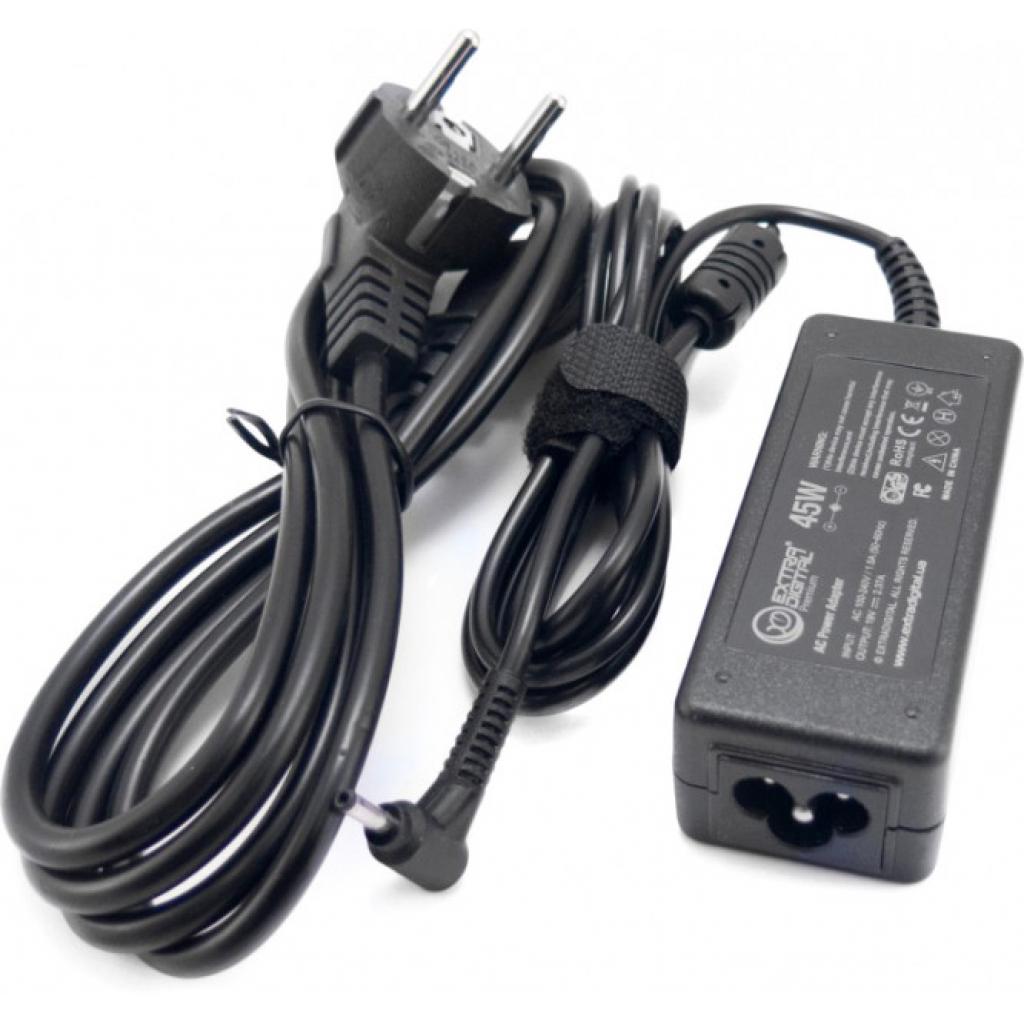 Блок живлення до ноутбуку Extradigital Acer 19V, 2.37A, 45W (3.0x1.1) (PSA3875) - фото 1 Блок живлення до ноутбуку Extradigital Acer 19V, 2.37A, 45W (3.0x1.1) (PSA3875) - фото 1