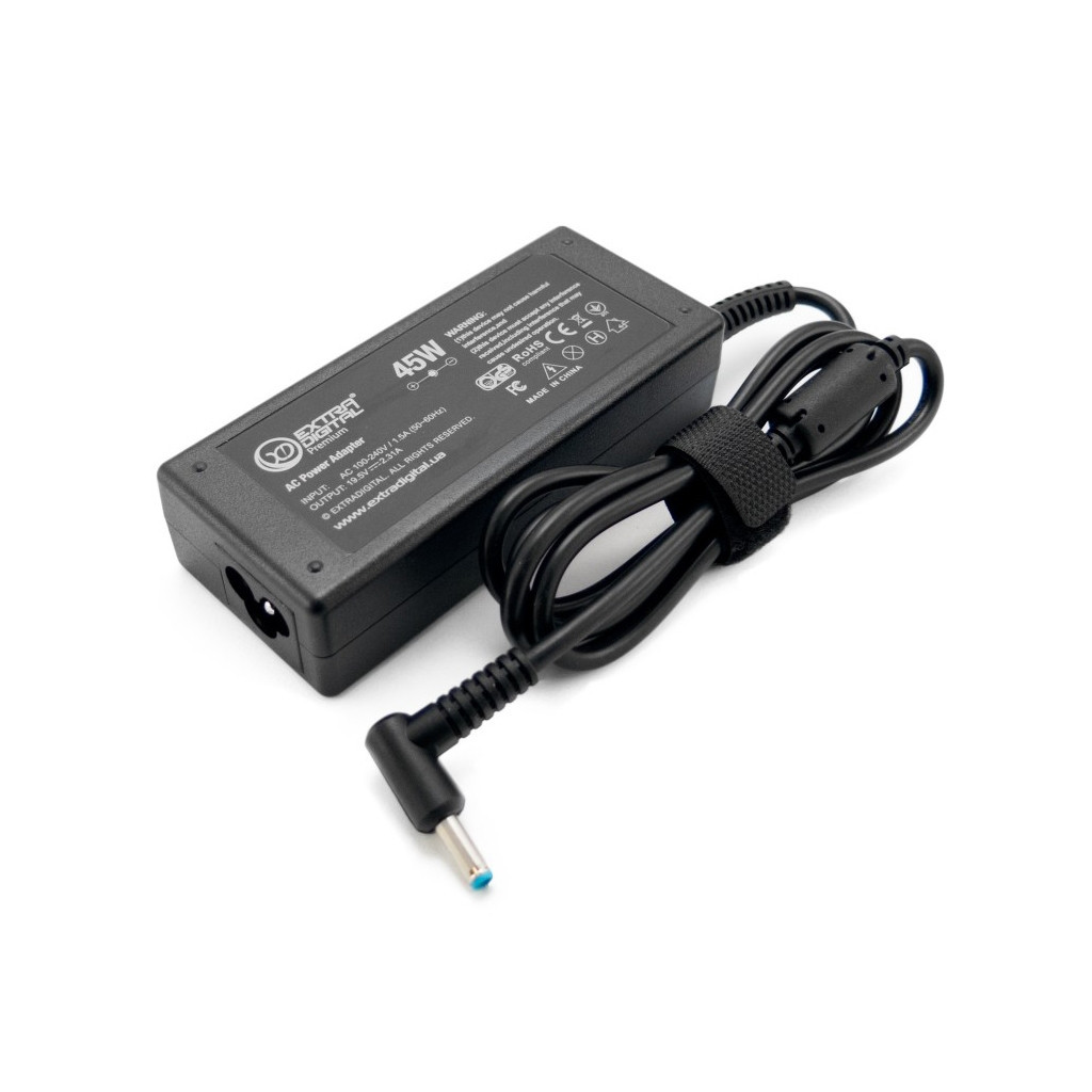 Блок живлення до ноутбуку Extradigital HP 19.5V, 2.31A, 45W (4.5x3.0) (PSH3862) - фото 1 Блок живлення до ноутбуку Extradigital HP 19.5V, 2.31A, 45W (4.5x3.0) (PSH3862) - фото 1