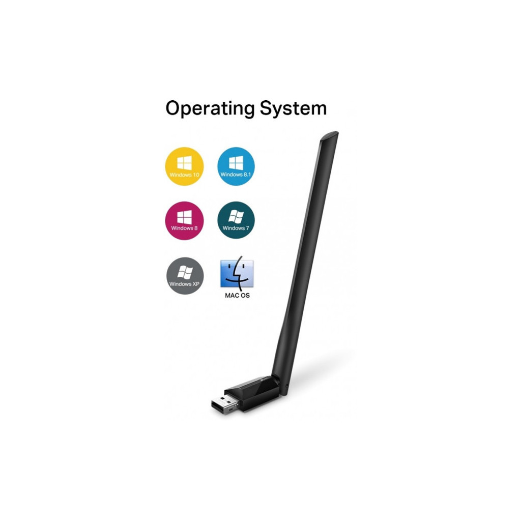 Мережева карта Wi-Fi TP-Link ARCHER-T2U-PLUS - фото 6 Мережева карта Wi-Fi TP-Link ARCHER-T2U-PLUS - фото 6