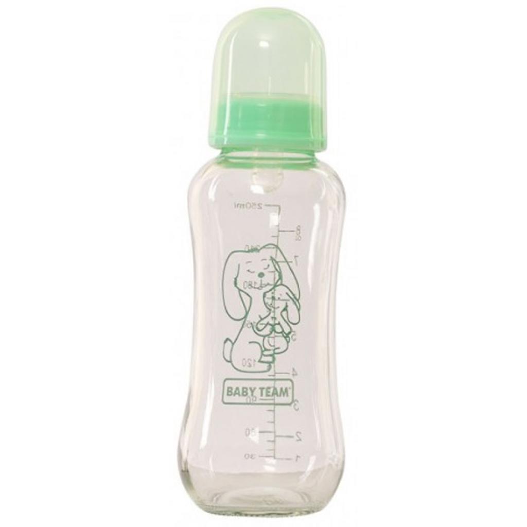 Пляшечка для годування Baby Team Скляна 250мл 0+ (1211) - фото 2 Пляшечка для годування Baby Team Скляна 250мл 0+ (1211) - фото 2