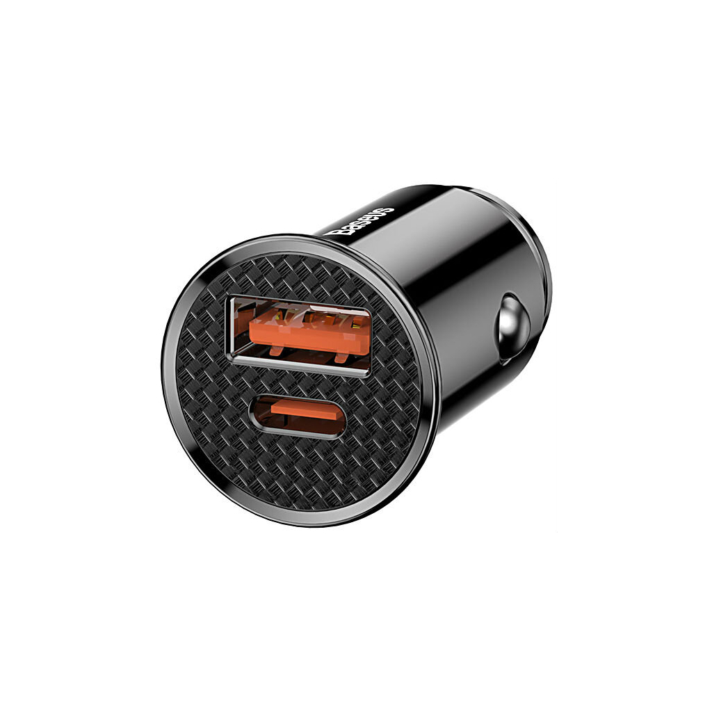 Зарядний пристрій Baseus Circular Plastic USB, Type-C PD3.0, QC4.0, black (CCALL-YS01) - фото 2 Зарядний пристрій Baseus Circular Plastic USB, Type-C PD3.0, QC4.0, black (CCALL-YS01) - фото 2