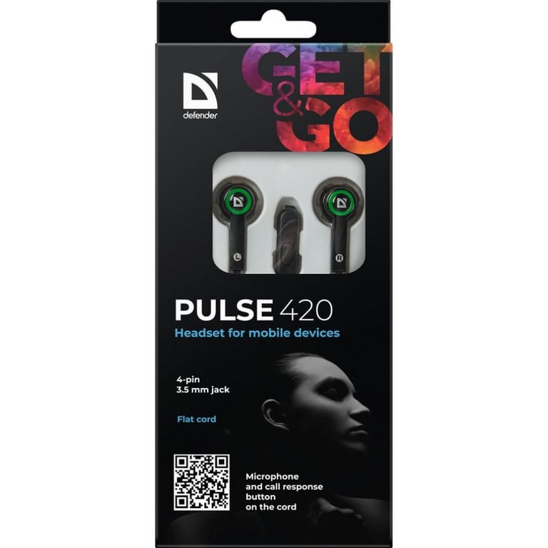 Навушники Defender Pulse 420 Green (63422) - фото 6