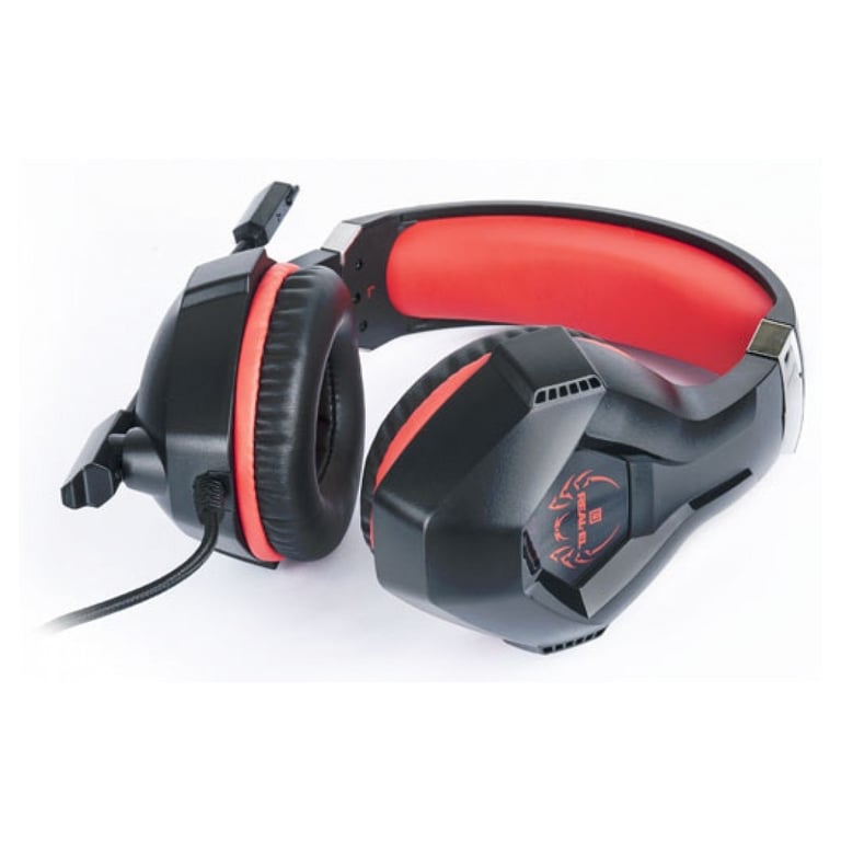 Навушники REAL-EL GDX-7575 Black-Red - фото 3