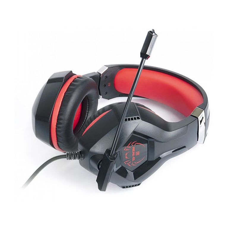 Навушники REAL-EL GDX-7575 Black-Red - фото 8
