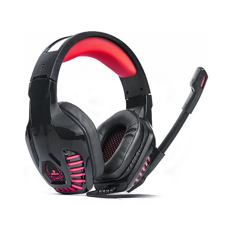 Навушники REAL-EL GDX-7650 Black-Red - фото 7