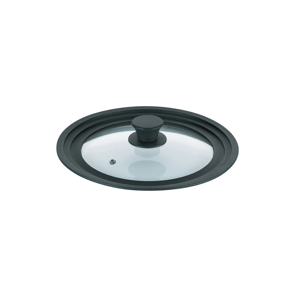 Кришка для посуду Kela Concetta с силиконовым ободком 22-26 см (11441) - фото 1