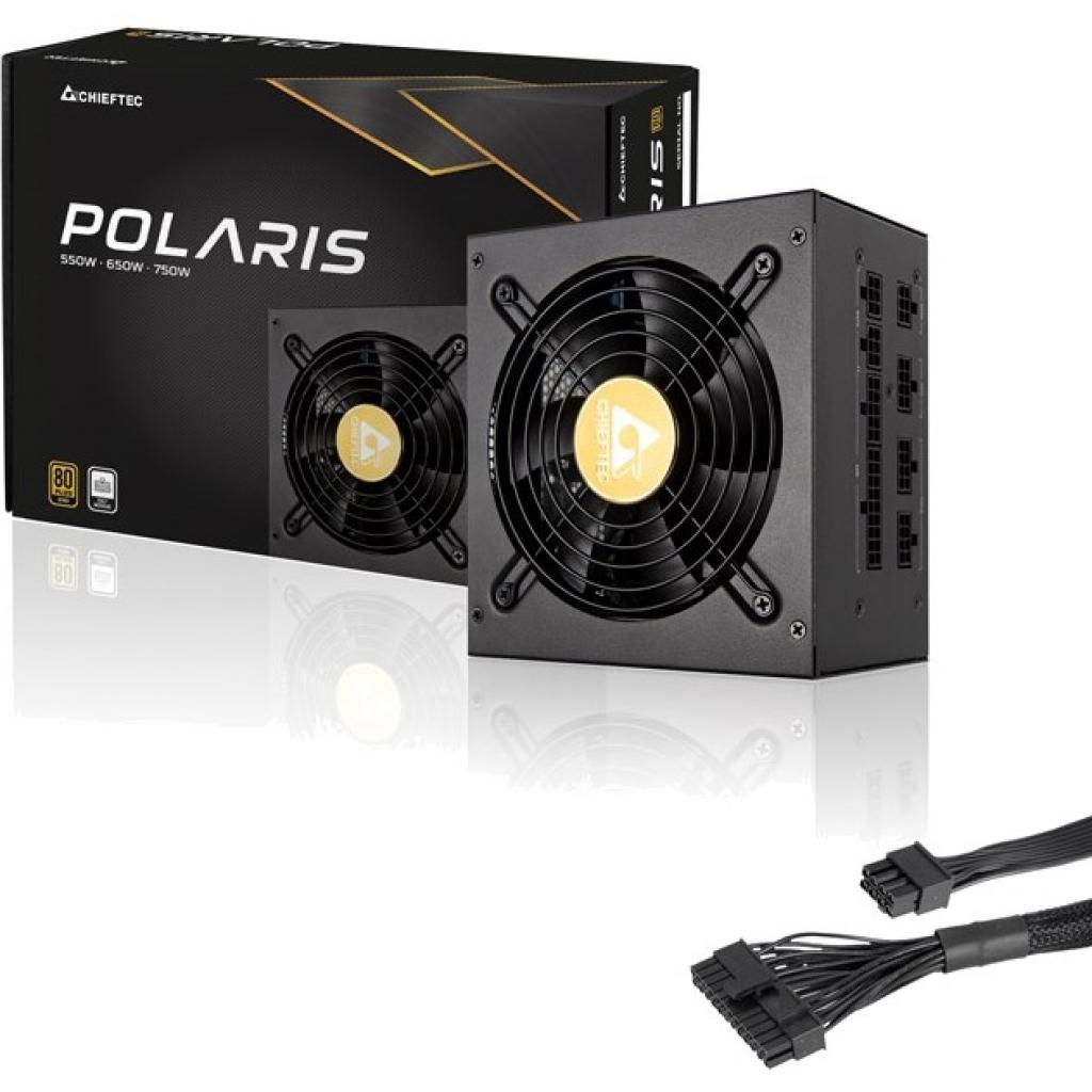 Блок живлення Chieftec 650W Polaris (PPS-650FC) - фото 4 Блок живлення Chieftec 650W Polaris (PPS-650FC) - фото 4
