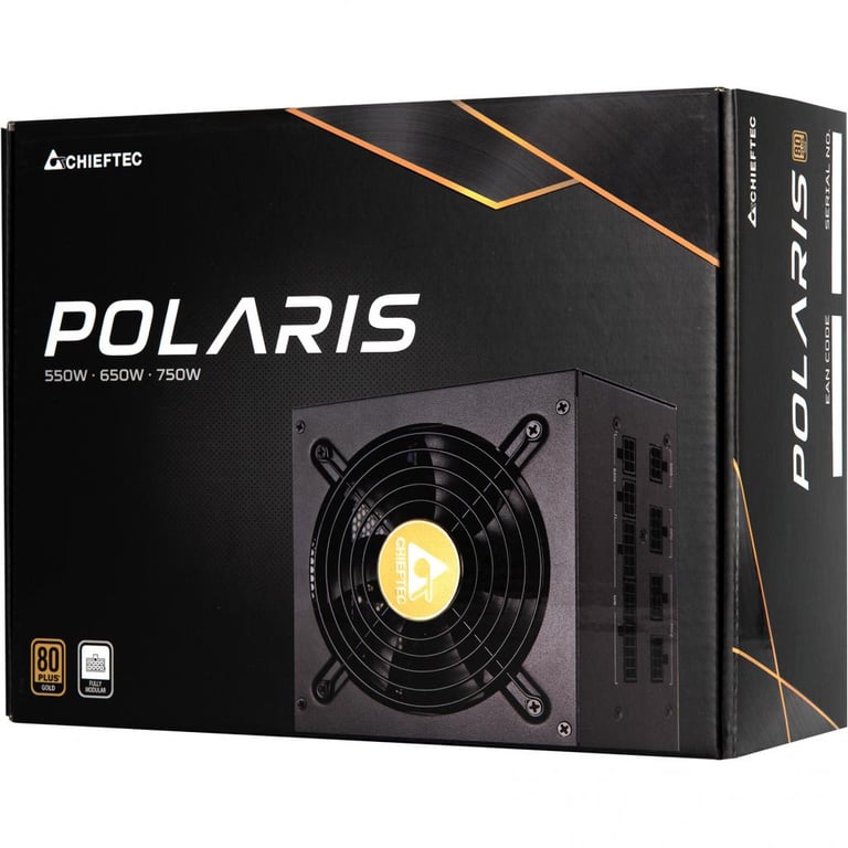 Блок живлення Chieftec 650W Polaris (PPS-650FC) - фото 6