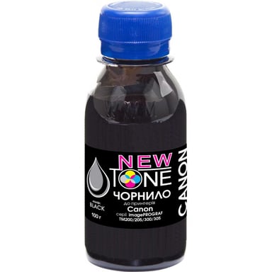 Чорнило NewTone Canon iPF TM-200/305 100г Black Pigm. (NT.PFI120Bk-2) - фото 1
