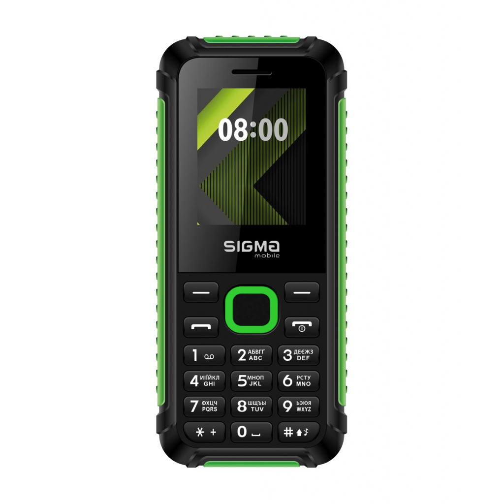 Мобільний телефон Sigma X-style 18 Track Black-Green (4827798854433) - фото 1 Мобільний телефон Sigma X-style 18 Track Black-Green (4827798854433) - фото 1