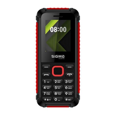 Мобільний телефон Sigma X-style 18 Track Black-Red (4827798854426) - фото 1