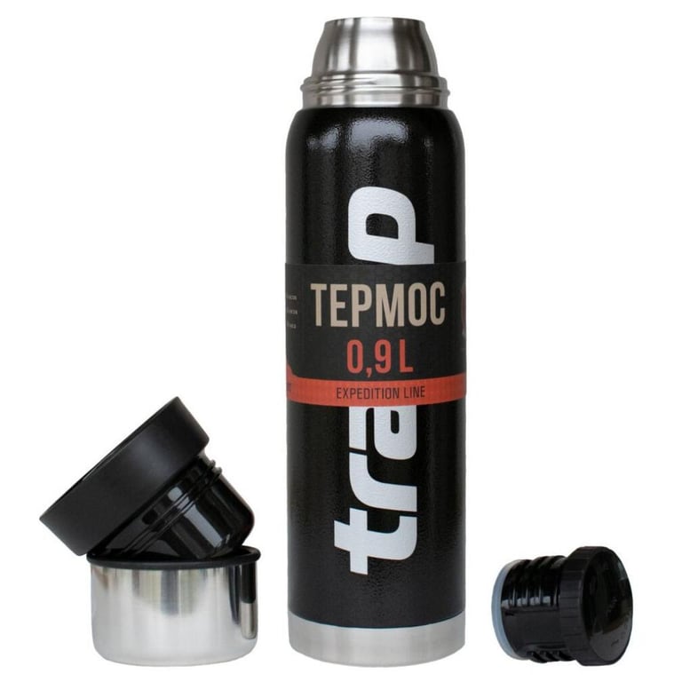 Термос Tramp Expedition Line 0.9 л Black (UTRC-027-black) - фото 2
