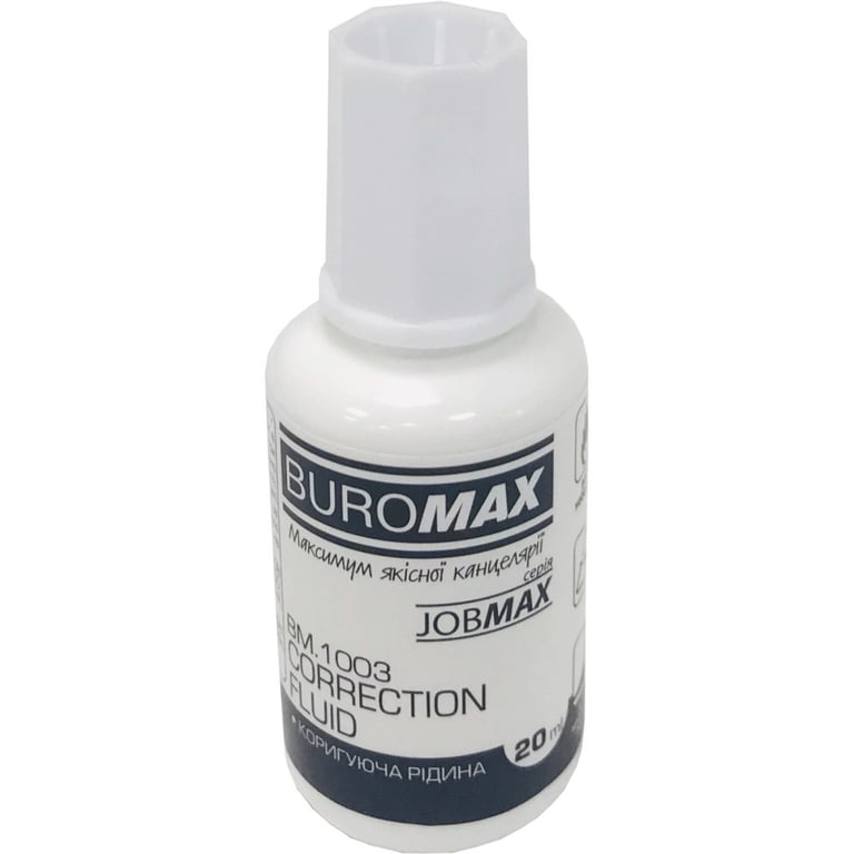 Коректор Buromax fluid "JOBMAX" 20ml (BM.1003) - фото 1