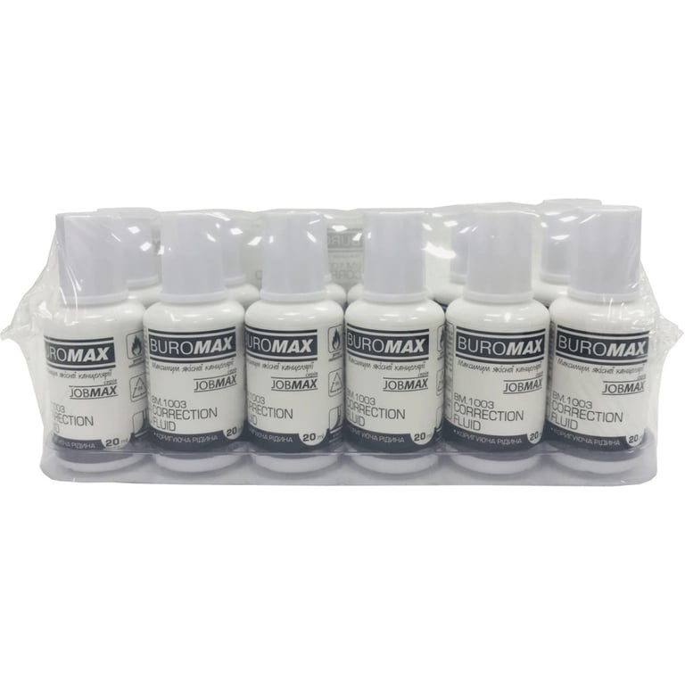 Коректор Buromax fluid "JOBMAX" 20ml (BM.1003) - фото 2