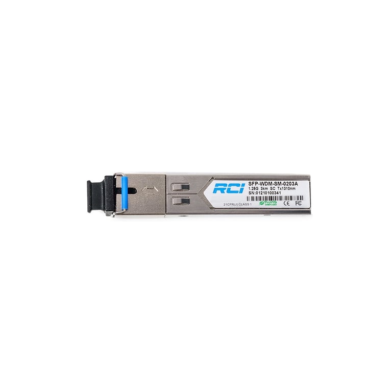 Модуль SFP 1G, 3km, SC, Tx 1310nm RCI (SFP-WDM-SM-0203A) - фото 1