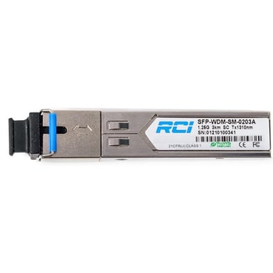 Модуль SFP 1G, 3km, LC, Tx 1550nm RCI (SFP-WDM-SM-0203B-LC) - фото 1