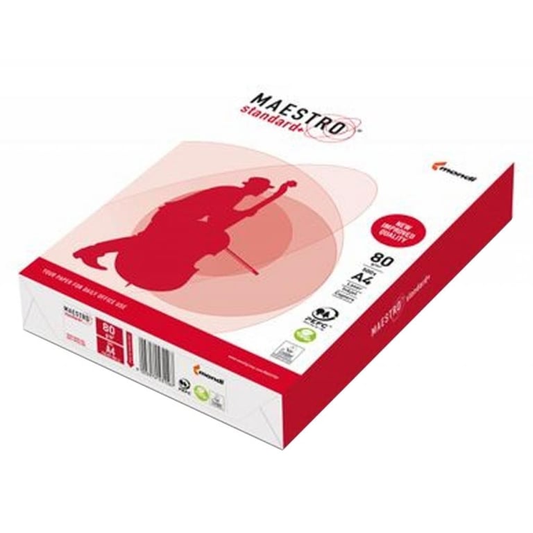 Папір Maestro A4 Standard+ (Paper_MS80/MS.A4.80.ST) - фото 2