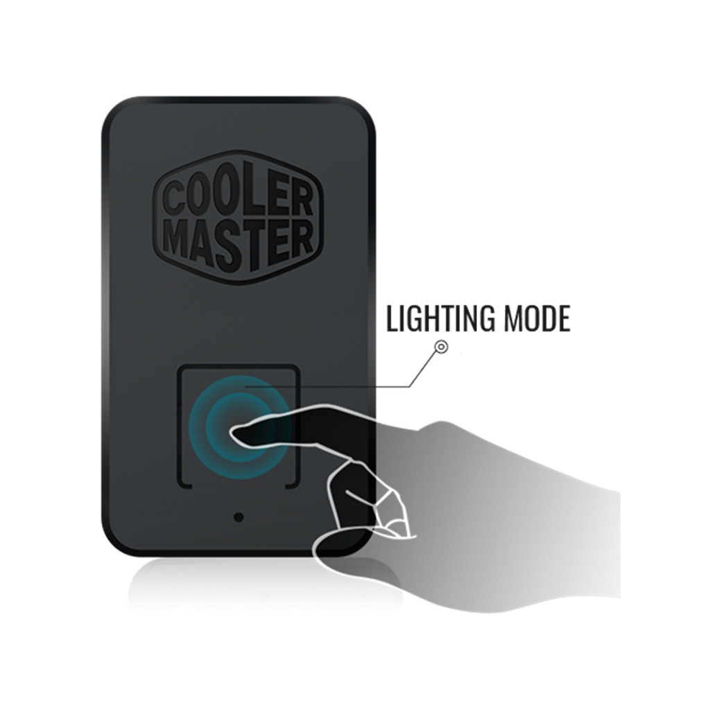 Кулер до корпусу CoolerMaster MasterFan MF120 Halo (MFL-B2DN-183PA-R1) - фото 4 Кулер до корпусу CoolerMaster MasterFan MF120 Halo (MFL-B2DN-183PA-R1) - фото 4