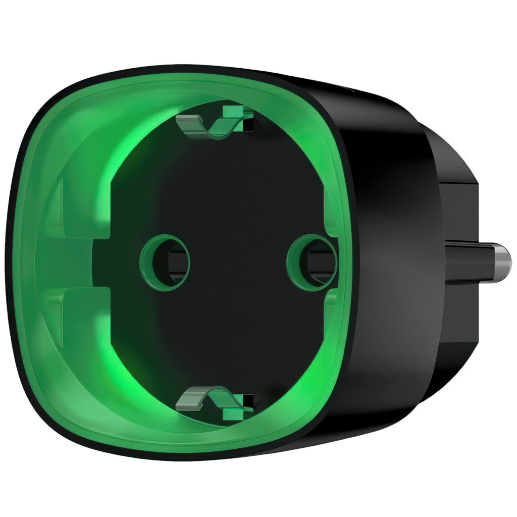 Розумна розетка Ajax Socket чорна - фото 1