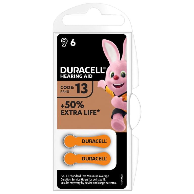 Батарейка Duracell PR48 / 13 * 6 (5004322) - фото 2