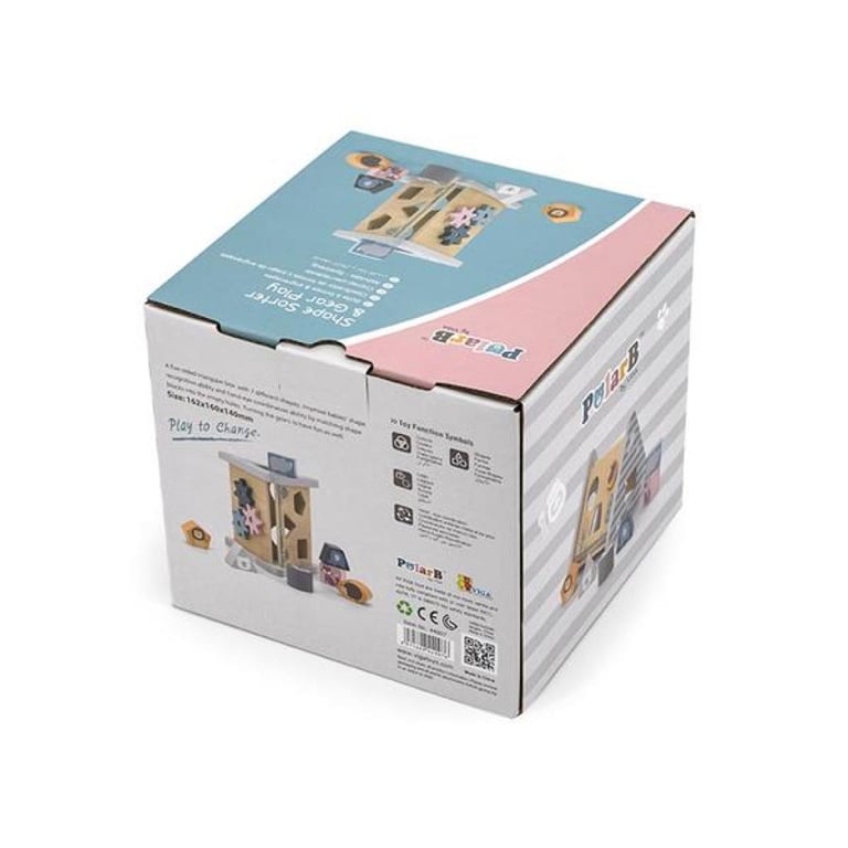 Розвиваюча іграшка Viga Toys PolarB Розвиток 5 в 1 (44007) - фото 4