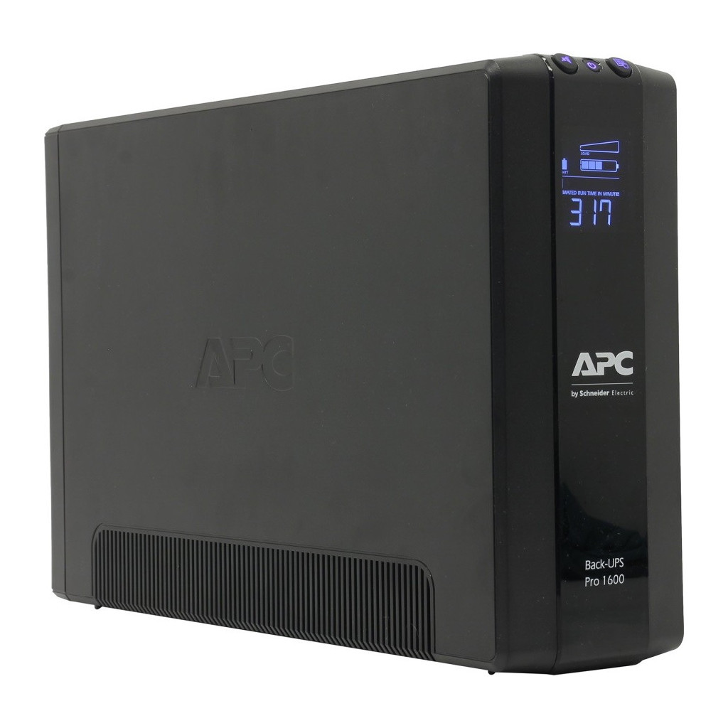Пристрій безперебійного живлення APC Back-UPS Pro BR 1600VA, LCD (BR1600MI) - фото 2 Пристрій безперебійного живлення APC Back-UPS Pro BR 1600VA, LCD (BR1600MI) - фото 2