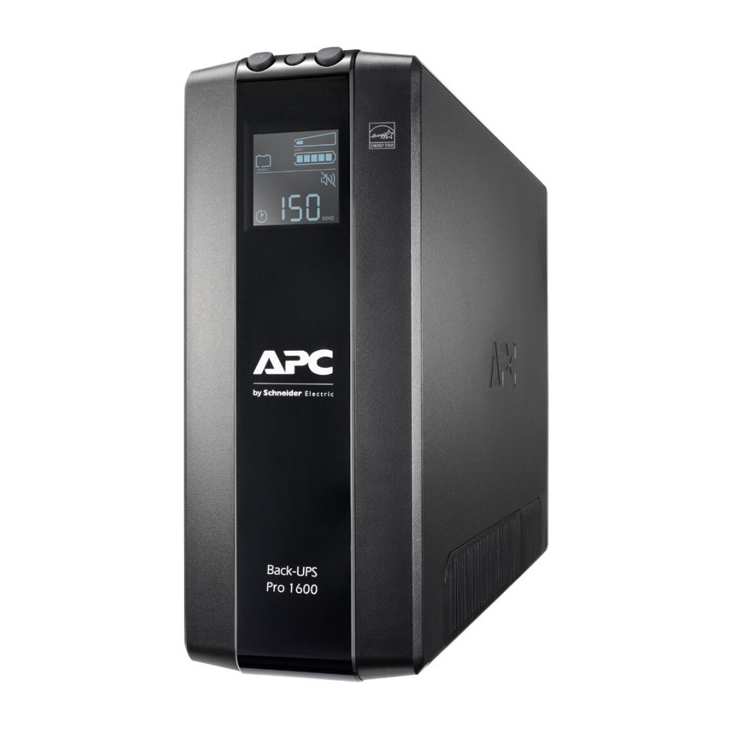 Пристрій безперебійного живлення APC Back-UPS Pro BR 1600VA, LCD (BR1600MI) - фото 3 Пристрій безперебійного живлення APC Back-UPS Pro BR 1600VA, LCD (BR1600MI) - фото 3