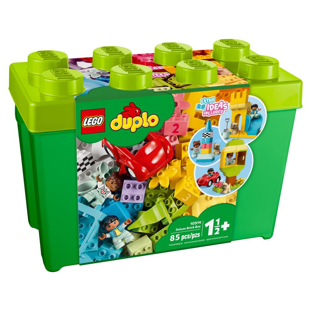 Конструктор LEGO DUPLO Classic Коробка з кубиками Deluxe (10914) Конструктор LEGO DUPLO Classic Коробка з кубиками Deluxe (10914)