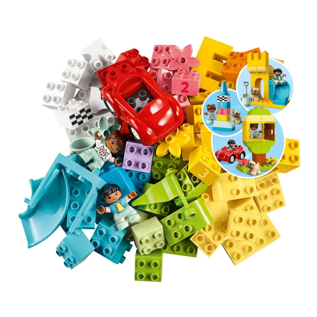 Конструктор LEGO DUPLO Classic Коробка з кубиками Deluxe (10914) - фото 6 Конструктор LEGO DUPLO Classic Коробка з кубиками Deluxe (10914) - фото 6