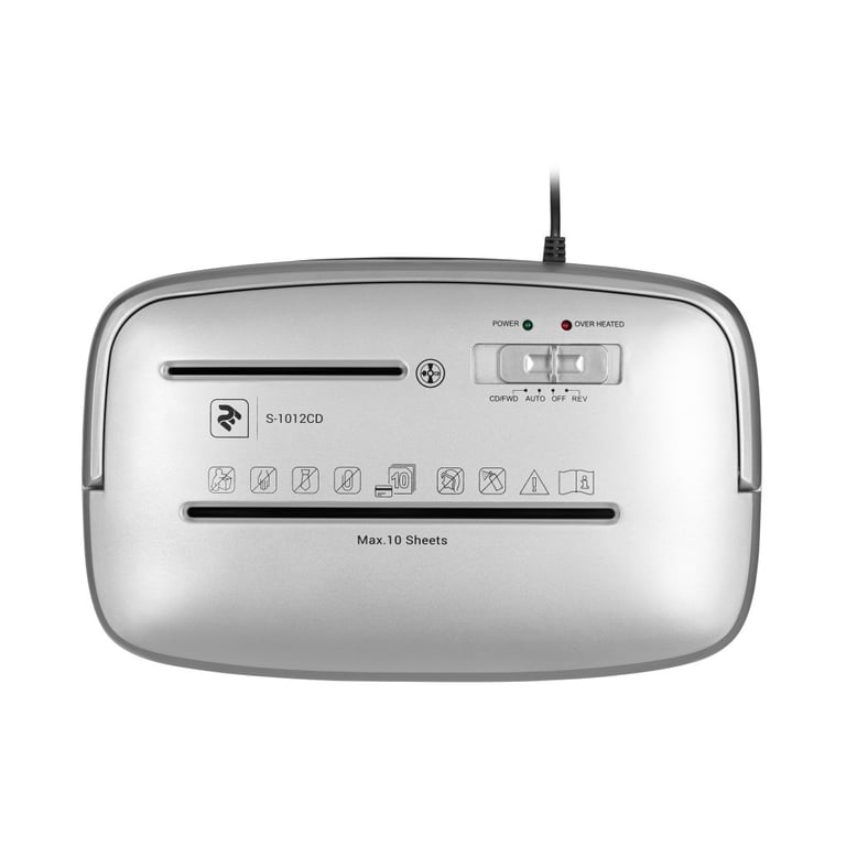 Знищувач документів 2E S-1012CD (2E-S-1012CD) - фото 3
