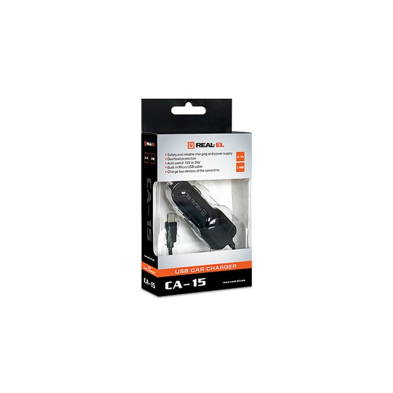 Зарядний пристрій REAL-EL CA-15 black (EL123160009) - фото 7