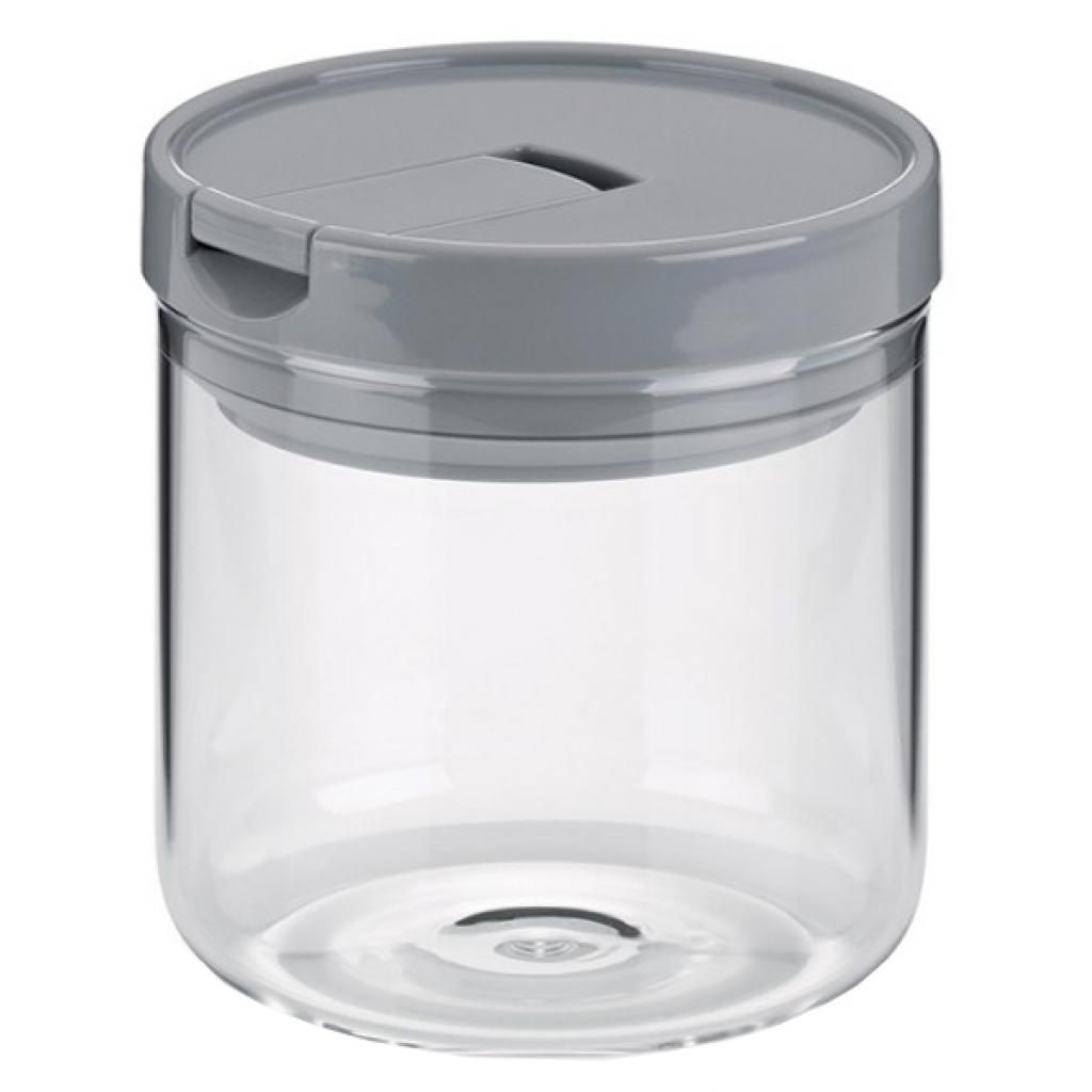Ємність для сипучих продуктів Kela Arik Grey 0,6 л 10,5х11 см (12107) - фото 1 Ємність для сипучих продуктів Kela Arik Grey 0,6 л 10,5х11 см (12107) - фото 1